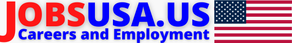 Jobs USA Top Banner Logo with Flag 02